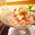 エノテカパージナ - 無花果のグラニテシードルのジュレ