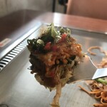 Okonomiyakihasegawa - カットしてパクリ