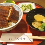 炭焼うな富士 - 上うな丼