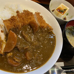 くい亭 - カツカレー定食 650円