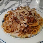 横浜スパゲティ アンド カフェ - チーズたっぷりラザニア風スパゲティ