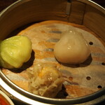 黒龍天神樓 - Dragonランチ（点心三種盛り）