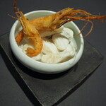 プレゼンテ スギ - 利根川の海老のフリット