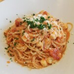ボーノ - モッツアレラのトマトソースパスタ