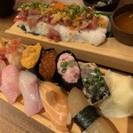 Itamae Sushi Hanare - 超豪華食べづくしセット