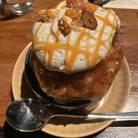 THE FUNATSUYA - カフェラッテ氷1100円税込み