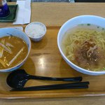 大文字 - 釜揚げ辛味噌つけ麺￥1100