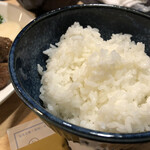 家庭料理　かわじ - ♪米も良し、頼めば盛ってくれる