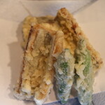 季節料理 よし野 - 太刀魚天ぷら