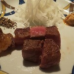 銀座うかい亭 - うかい牛サーロイン　ミディアム