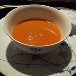 銀座うかい亭 - トマトの冷製スープ