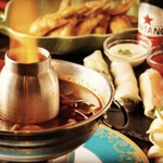 Thailand's famous shrimp soup "Tom Yum Kung" *Can be ordered for 2 or more people