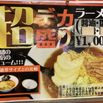 Dosanko - 超デカ盛りラーメン、挑戦者求ム！