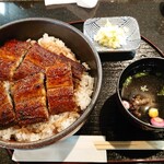 大衆鰻料理店 うなぎ家 - うな丼 いちまる ごはんましまし 肝吸い