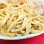 ラーメン二郎 - 麺