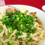 ラーメン二郎 - 青ネギ投下～♪