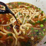 ラーメン二郎 - 赤酢投入～♪