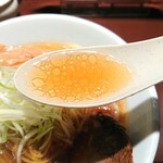 麺屋 はな道 - スープ。