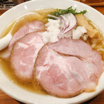 中華そば ココカラサキゑ - ノドグロ煮干と純系名古屋コーチン中華そば　塩