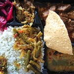 Kinguraionsurirankaresutoramba - スリランカカレー弁当＜ポーク＞