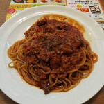 Gasuto - ごろごろお肉の濃厚ミートソーススパゲティ 989円 (20年1月)