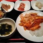 豚王 - トッポギ定食
