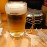 立呑み わいわい - 生ビールから