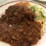 カレーの店 タカサゴ - ハンバーグ