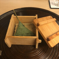 山玄茶 - おしのぎ①うなぎのおこわ