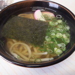 末広食堂 - 並うどん（素うどん）　３５０円