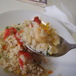 末広食堂 - 焼き飯アップ