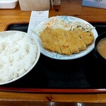 レストラン一番 - トンカツ定食 ごはん大盛 税込700円