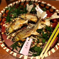 呼月 - 鮎の塩焼き