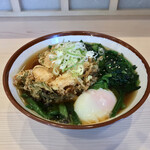 そばの神田 東一屋 - アサソバビンボー！　
      朝そば＋えびかき揚げ