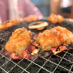 万正 - テッチャン 焼き焼き風景