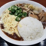 生活茶屋 - 野菜たっぷりカレー＋チーズトッピング