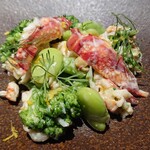 ビストロ カリーノ - Bランチコース 4,200円、羊肉プラス300円(税込)