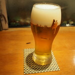 すし処 錦 - 生ビール