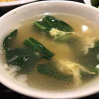 中国料理 豪華 - 蔬菜蛋花湯
