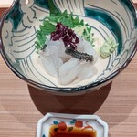 祇園 にしかわ - 2020.07.鱸のお造り