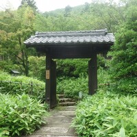 洋食 つばき - 入り口の数奇屋門