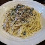 パスタの店 山猫軒 - たらこカルボナーラです☆　2020-0715訪問