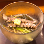 Edomae Sushi Masa - もずく、シャコ