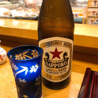 江戸前 寿し政 別館 - サッポロラガービール