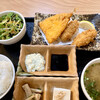 Hakata Shouten - アジフライ&カキフライ定食830円