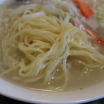 中国料理聚仙 - タンメンの麺