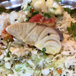 Spice&Dining KALA - 縞鯵のハラミが旨いよ♪