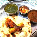 バーワルチー - タンドリーセット（￥１４８０税込み）