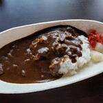 食事の館 すずか - 牛スジカレーライス　935円