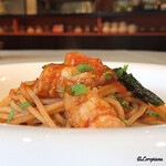 カーサ・デル・チーボ - 車海老のｽﾊﾟｹﾞｯﾃｨ ﾄﾏﾄｿｰｽ